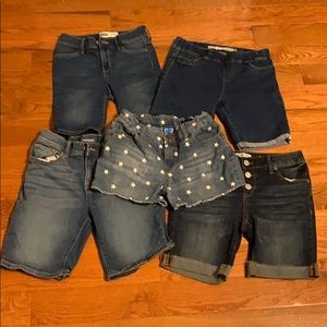 Girls size 12 shorts lot